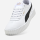Женские кеды низкие Puma Carina 3.0 40036503 41 (7.5UK) 26.5 см White/Black/Gold (4067983964510) - изображение 5