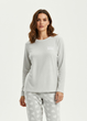 Мягкий свитшот Primark soft microfleece XXS для дома и сна Серый (8612) - изображение 1