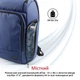 Рюкзак для ноутбука Promate Trekpack BP 17.3" Blue - изображение 3