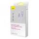 Кабель Baseus Explorer Series Fast Charging Cable with Smart Temperature Control Type-C to iP 20W 1m Purple (CATS010205) (14984) - изображение 2