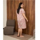 Нічна Сорочка жіноча 5XL теракотова - 19287 - зображення 4