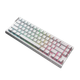 Ігрова дротова магнітна клавіатура Attack Shark X65 HE / Magnetic Switch / 8К / RGB / 65% / White Lines - зображення 3