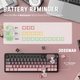 Игровая механическая клавиатура Attack Shark X66 / 60% / Три режима подключения / Strawberry Switch / Pink - изображение 4