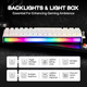 Игровая механическая проводная клавиатура Ajazz NK68 / Red Switch / 65% / RGB / White - изображение 4