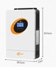 Гібридний інвертор JSDsolar J4000E WiFi 4000W 24V 24V-230V, струм заряду 100А, MPPT (40-450В) - зображення 5