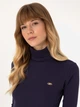 Гольф-водолазка жіноча U.S. Polo Assn G082SZ082-000-2296800(Murdum) XS Темно-синя (8683859341788) - зображення 3