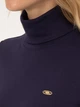 Гольф-водолазка жіноча U.S. Polo Assn G082SZ082-000-2296800(Murdum) XS Темно-синя (8683859341788) - зображення 7