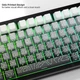 Кейкапи для механічної клавіатури Black countur gradient, Cherry Profile - изображение 3
