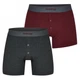 Труси Firetrap 2 Pack Boxers Grey / Wine, XXL (52) (10074941) - зображення 1