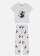Женская пижама Primark Hocus Pocus Boyfriend Pajama Set XS для дома и сна Серый (8622) - изображение 5