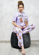Женская пижама Primark Disney’s Print Pyjamas S для дома и сна Лиловый (8634) - изображение 3