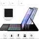 Чехол с Bluetooth - клавиатурой Magnet Flip Cover для Oppo Pad SE 2025 / OnePlus Pad Lite 2025 с RGB подсветкой и тачпадом black - изображение 3