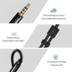 Аудіокабель - розгалужувач UGREEN AV141 3.5mm male to 2 Female, Black - зображення 5