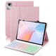 Чехол с Bluetooth - клавиатурой Magnet Flip Cover для Lenovo Idea Tab 2025 с RGB подсветкой pink - изображение 1