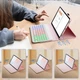 Чехол с Bluetooth - клавиатурой Magnet Flip Cover для Lenovo Idea Tab 2025 с RGB подсветкой pink - изображение 4