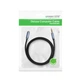 Аудіокабель - подовжувач UGREEN AV118 3.5mm Male to 3.5mm Female 2m, Black - зображення 2