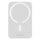 Зовнішній акумулятор Power Bank Baseus Magnetic Mini Air Wireless 20W cable Type-C to Type-C 6000mAh, White - зображення 2