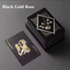 Колода гральних карт Gold Rose чорні - зображення 3