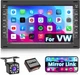 Автомагнітола Hikity Car Radio for VW T5 Golf 4 Bora Polo MK5 Passat B5 Jetta Peugeot 307 / 7'' / USB / WI-FI / GPS / Bluetooth / Black Б/В - изображение 1
