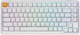 Клавіатура механічна Keychron J1 82Key, K pro Red, WL/BT/USB-A, QMK, Hot-swap, EN/UKR, RGB, білий - зображення 1