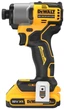 Аккумуляторный ударный шуруповерт DeWalt 18В бесщеточный 3200 об/мин легкий инструмент для вкручивания креплений (632658) - изображение 3