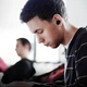 Bluetooth-гарнітура Hoco E7 Black - зображення 9