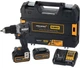 Шурупокрут-дриль ударний акумуляторний DeWALT McLaren F1 TEAM LIMITED EDITION 18В 2х5А·год 90Нм 0-45 (00158828) - изображение 1