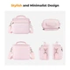 Сумка через плече для фотоапарата K&F Concept Camera Sling Bag 5L Urban Wander 05 (рожевий) (KF13.179V2) - зображення 2