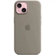 Чохол Silicone Case with MagSafe для Apple iPhone 15 (MT0Q3) Clay - зображення 2