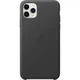 Чохол Leather Case для Apple iPhone 11 Pro Max (MX0E2) Black - зображення 2