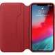Чохол-книжка Leather Folio для Apple iPhone XS Max (MRX32) Red - зображення 3