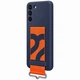 Чохол Silicone Cover with Strap для Samsung Galaxy S22 Plus (S906) (EF-GS906TNEGRU) Navy - зображення 3