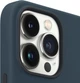 Чохол Silicone Case with MagSafe для Apple iPhone 13 Pro Max (MM2T3) Abyss Blue - зображення 3