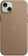 Чохол FineWoven with MagSafe для Apple iPhone 15 Plus (MT473) Taupe - зображення 5