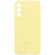 Чохол Silicone Cover для Samsung Galaxy S22 Plus (S906) (EF-PS906TYEGRU) Butter Yellow - изображение 4