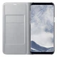 Чохол-книжка LED View Cover для Samsung Galaxy S8 Plus (G955) (EF-NG955PSEGRU) Silver - изображение 3