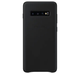 Чохол Leather Cover для Samsung Galaxy S10 Plus (G975) (EF-VG975LBEGRU) Black - изображение 1