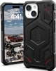 Чохол UAG Monarch Pro with MagSafe для Apple iPhone 15 Pro (1143391F4242) Carbon Fiber/Red - изображение 2