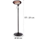 Підлоговий електричний інфрачервоний обігрівач Blumfeldt Hot Roddy 2 кВт (10028606) - изображение 2