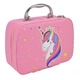 Детский набор косметики в розовой сумке чемодана Makeup Bag 2104G "Единорог" розовый - изображение 2