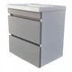Тумба підвісна пластикова TheMix Atlant grey 60 см - изображение 8