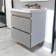 Тумба підвісна пластикова TheMix Atlant grey 60 см - изображение 2