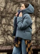 Пуховик Uniqlo розмір S блакитний (67) (469896) - зображення 7