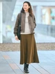 Куртка Uniqlo розмір L оливкова (56) (474936) - зображення 8