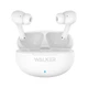Наушники Bluetooth WALKER WTS-60 ENC white беспроводные TWS с шумоподавлением и микрофоном - изображение 2