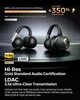 Навушники SoundPeats Clip1 dark grey бездротові Bluetooth чорні напіввідкриті LDAC Dolby - зображення 6