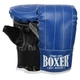 Снарядні рукавички на гумці розмір L BOXER синій-чорний 2015 - зображення 1