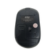 Бездротова акумуляторна безшумна миша JEDEL WD156 4D Dual mode 2.4Ghz+BT 800-1200-1600 DPI 400mAh Ергономічна Grey-Black - зображення 2