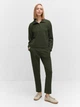 Толстовка на молнии без капюшона женская Mango Florida 57074407-37 S (8445922648664) - изображение 4