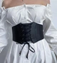 Ремінь-корсет широкий жіночий Honey Fashion Accessories XS/S/M чорний (40к004) - изображение 4